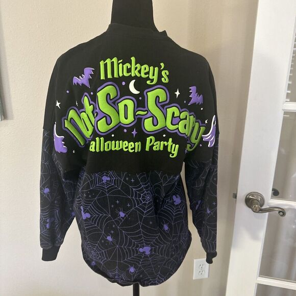 Sweatshirt Disney Parks Mickey’s Halloween Party Spirit Jersey XS - Picture 3 of 6